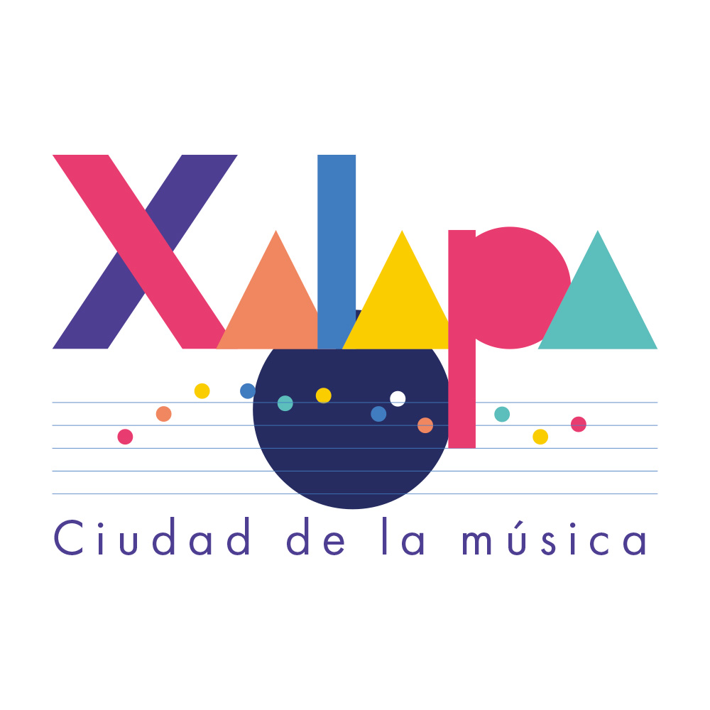 Xalapa Ciudad de la Música Logo